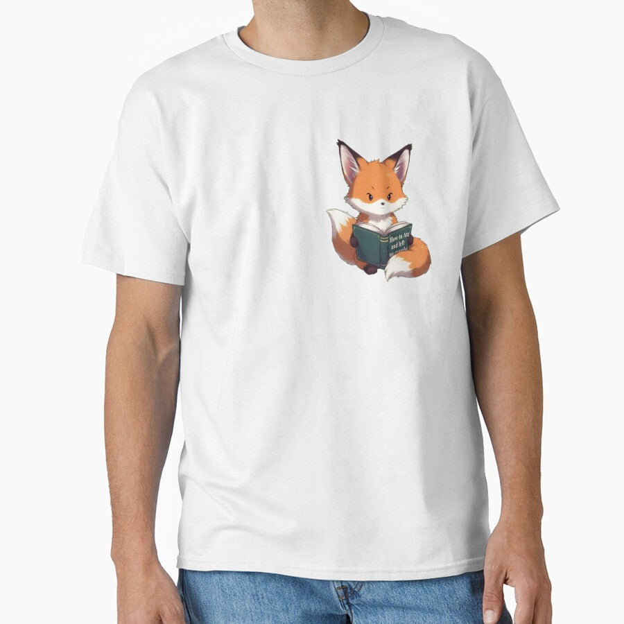 Fox reading a book by FreaksSociety
