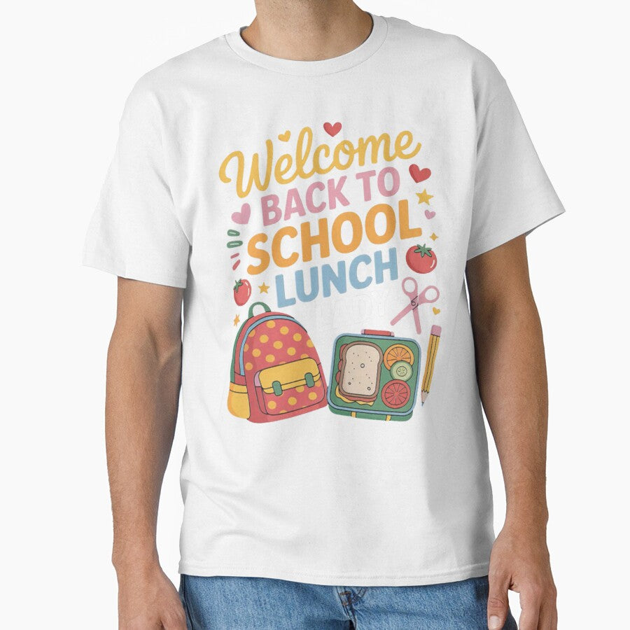 Welcome Back To School Lunch Lady Back School by ChrisRhea8h