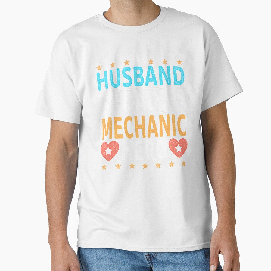 Husband Dad Mechanic Hero by Topmaxdesign