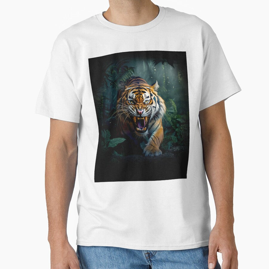 Growling Tiger coming out of the Dark Jungle by CoolCarVideos
