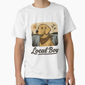 Local Boy - Golden Retriever Labrador Hunting Dog by Lichtisign