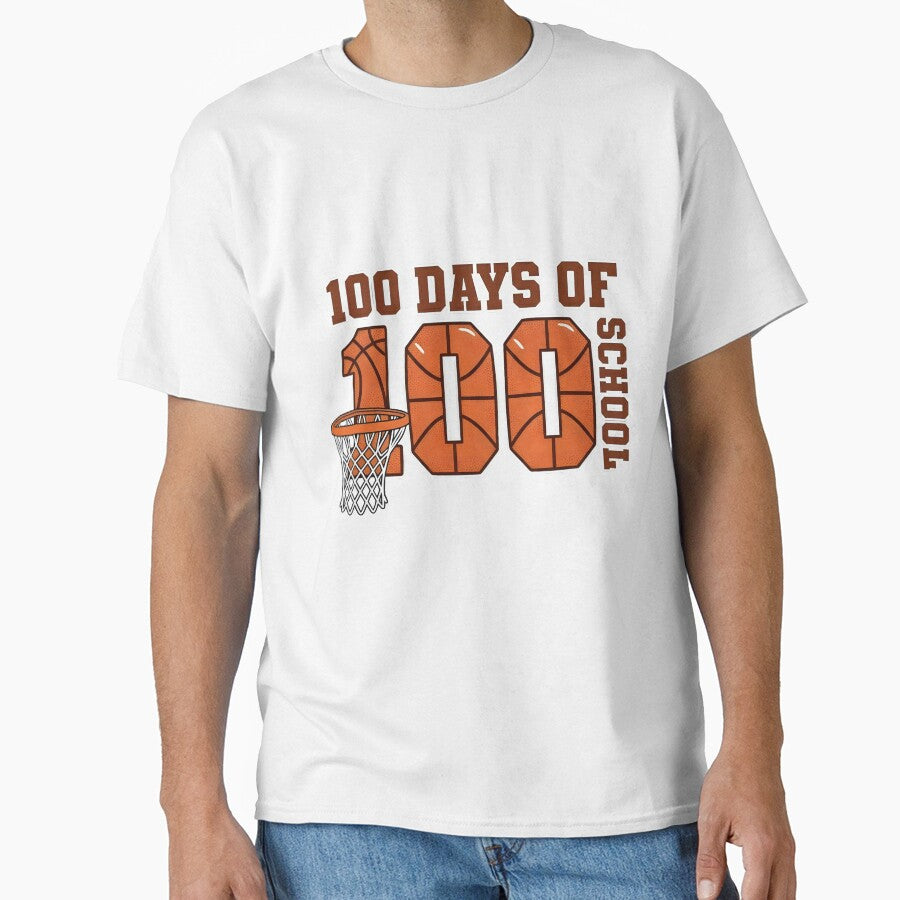 100 Days Of School Basketball by KroghDs