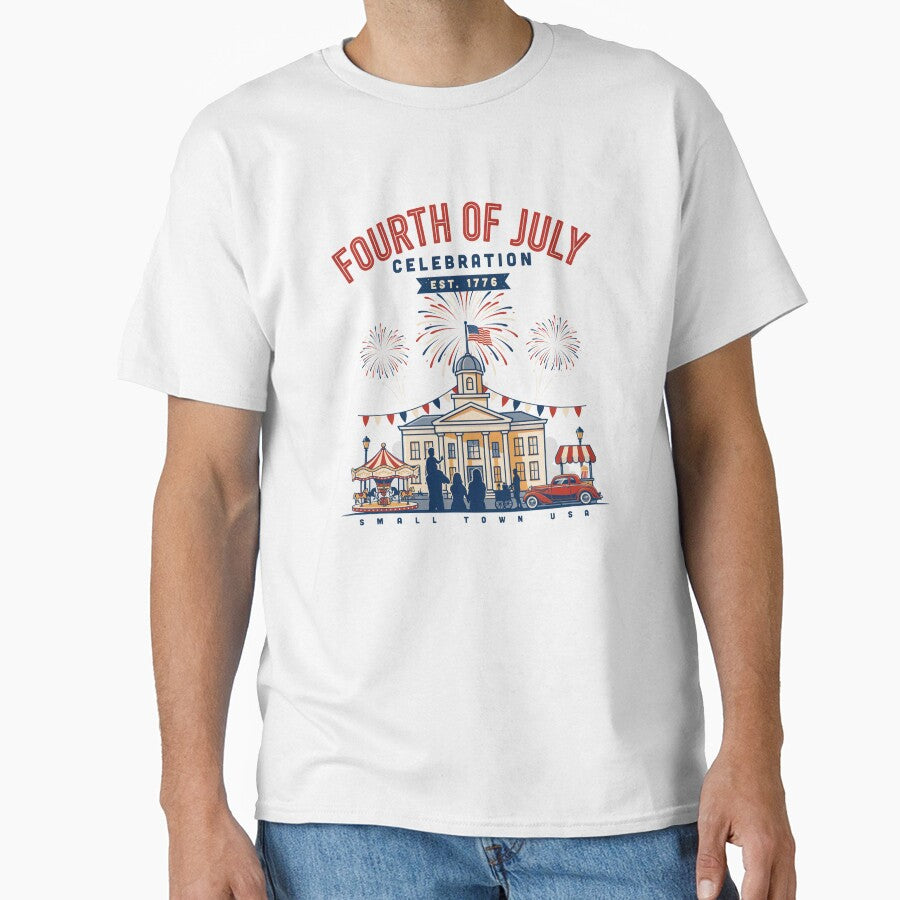 Independence Day - Fourth of July Celebration Small Town USA by ArcticFoxStudio