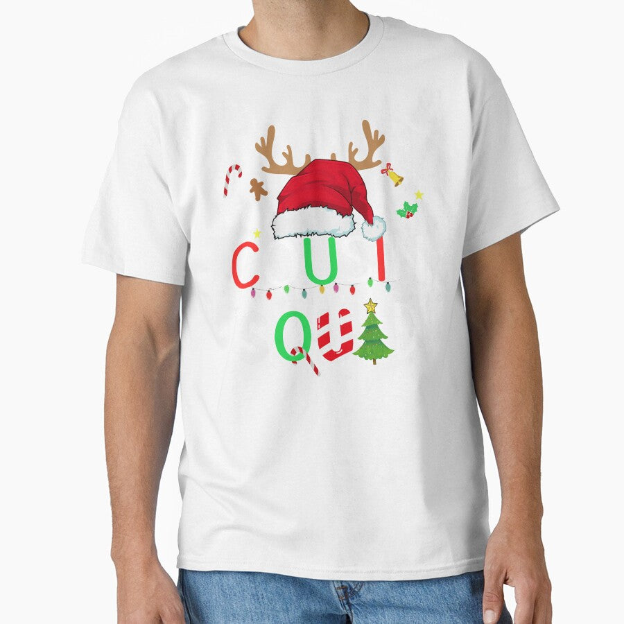 Cousin crew christmas shirt, matching Cousin christmas reindeer santa 2023 shirt by ZAIN JAMAL