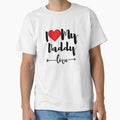 I Love My Daddy Big Red Heart by BoomBoomBaby