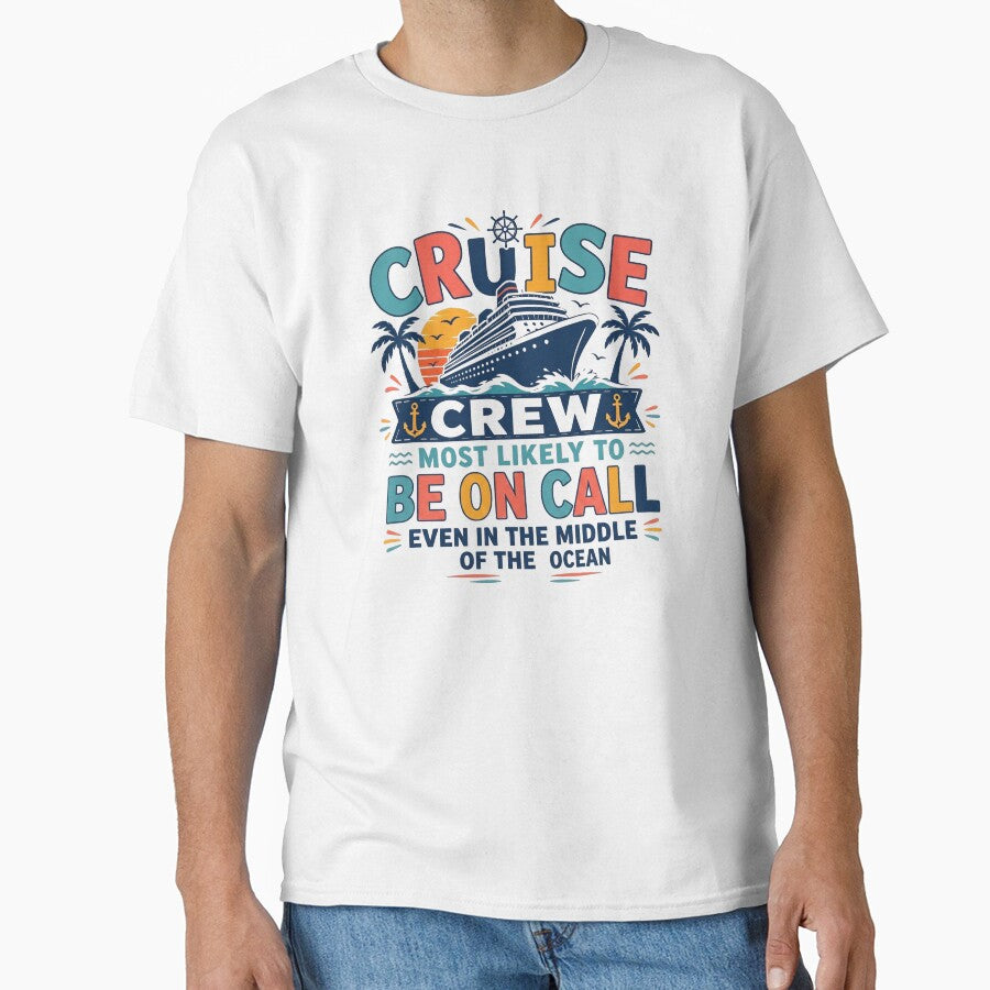 Most Likely to Be On Call Even in the Middle of the Ocean – Funny Matching Family Cruise Workaholic Vacation by Winarrts