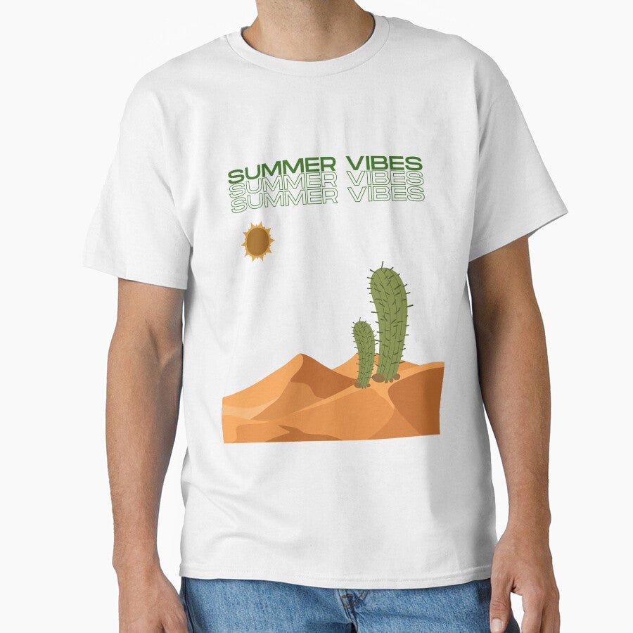 Summer Vibes - Summer Trends Classic T-Shirts by Shalinistudio