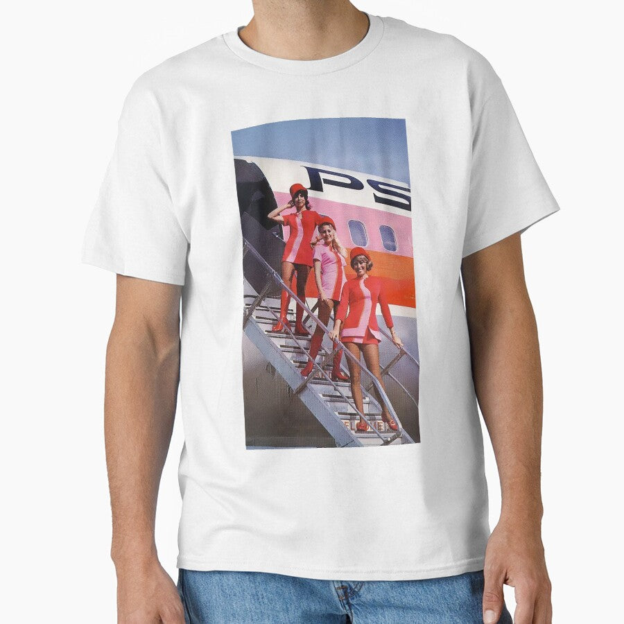1970s PSA airline stewardess by PIXEL POP DESIGNS - Beyond the Norm!