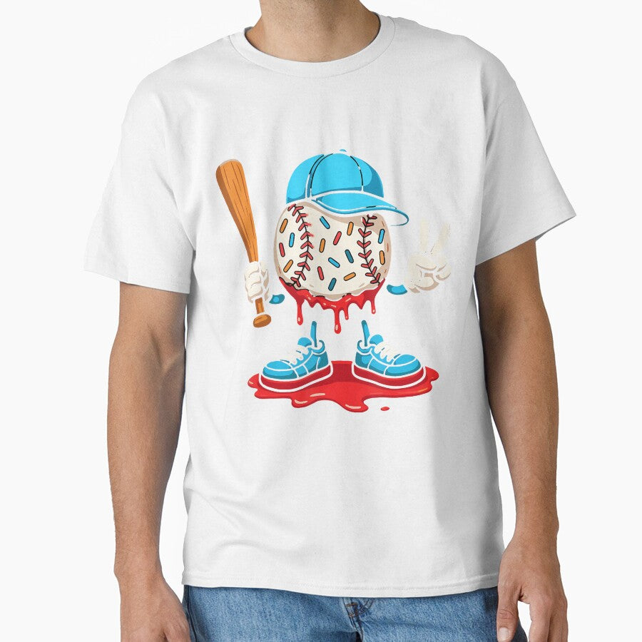 Baseball Lifestyle 101 Apparel Youth Baseball Drip Icecream by KarlaLeanne