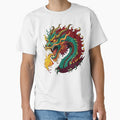 Japanese Fantasy Flame Fire Breathing Dragon by FemmePod