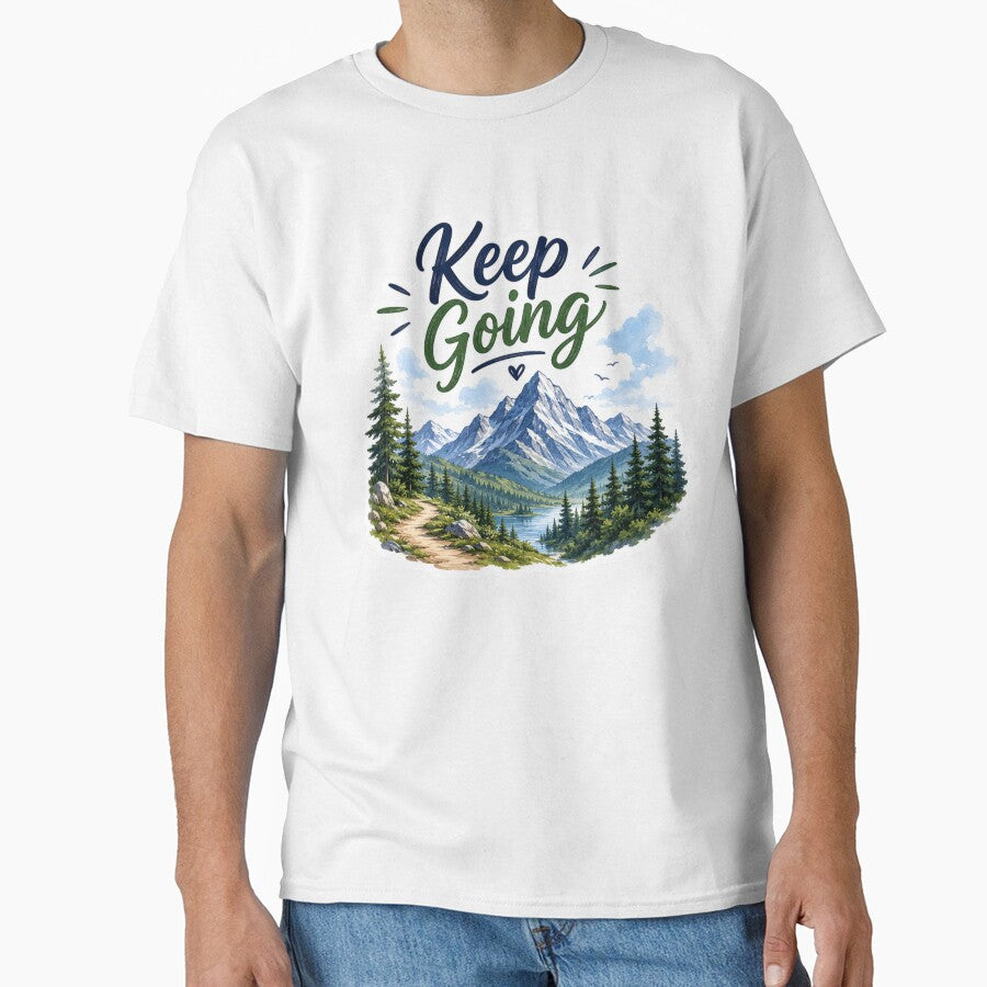 Keep Going Mountain Landscape by PriyankaSonara