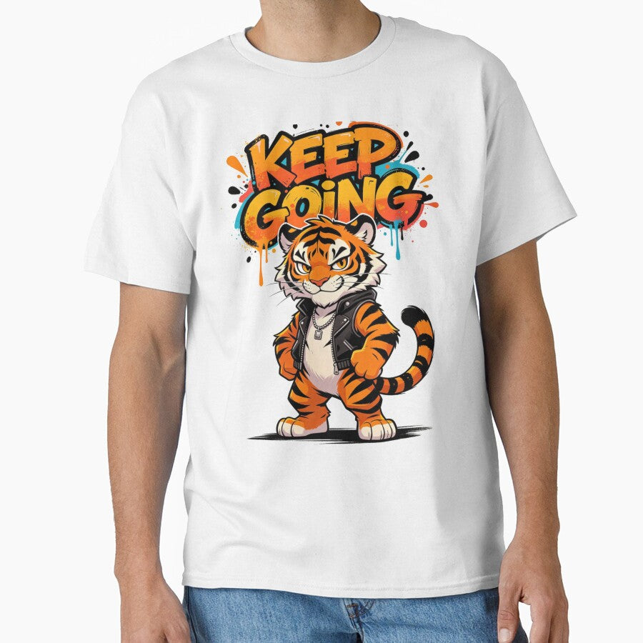 Keep Going Tiger Urban Vibe by LINSSEX Style • Urban & Sport Streetwear
