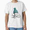 Octopus Wearing Winter Hat by mermaids001