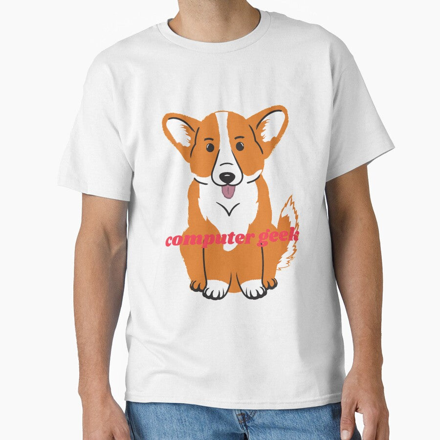 TV Geek Dog Cute Geek Computer  Dog  Luv You by johnrk