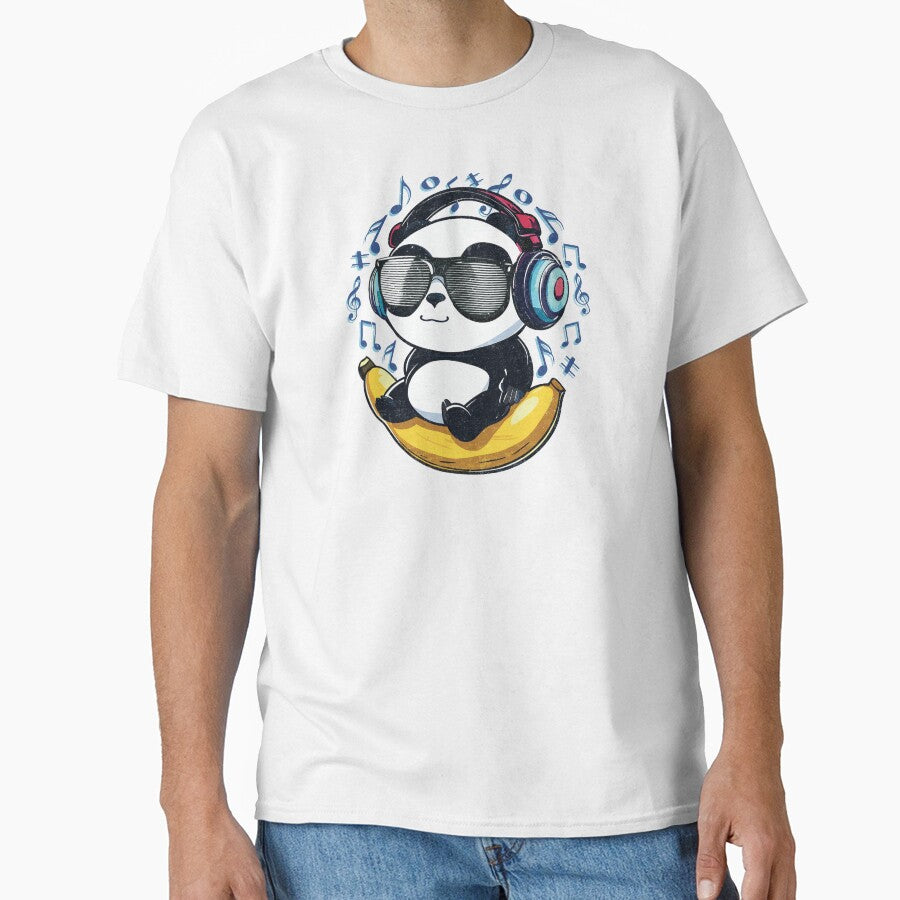 Panda Sitting On A Banana by Numero14