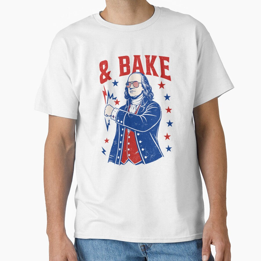 Funny Shake and Bake 4th of July Couple Matching Men Women by AnitaBice