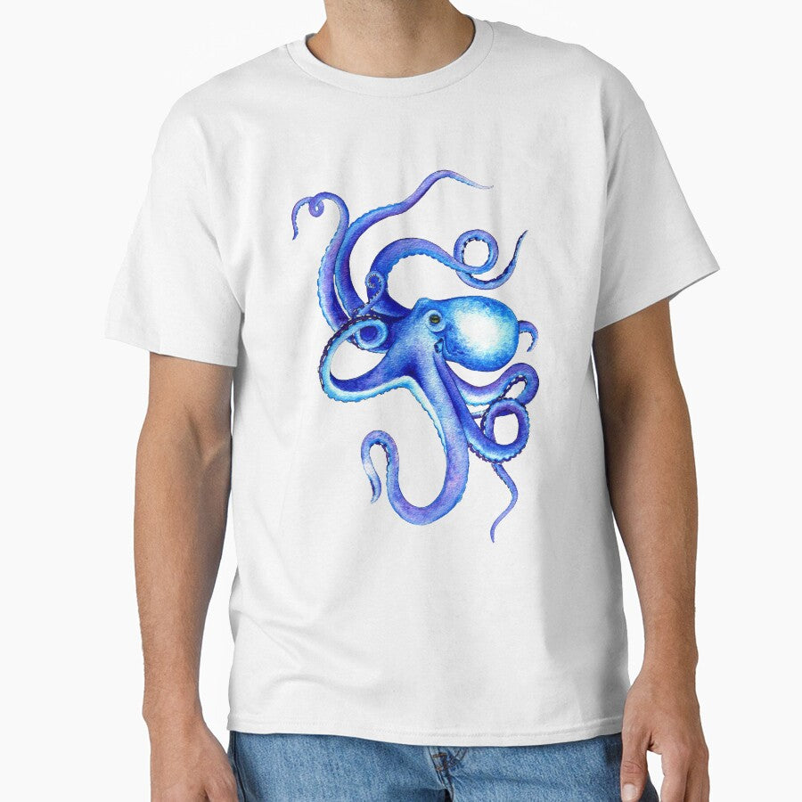 Blue Octopus by Brianne Gates