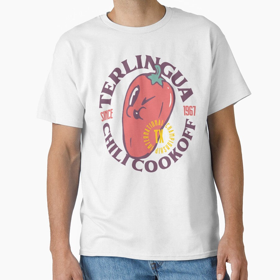 Terlingua Chili Cookoff | Annual Texas Chili International Championship Since 1967 | No Beans Professional Authentic Chili Sauce Beef Summer | Ghost Town by Any Color Designs