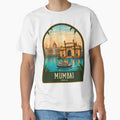 Mumbai Vintage Travel Illustration by HomeLivingCo