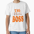 The real boss - funny shirt girl boss girl power by latelierdechris