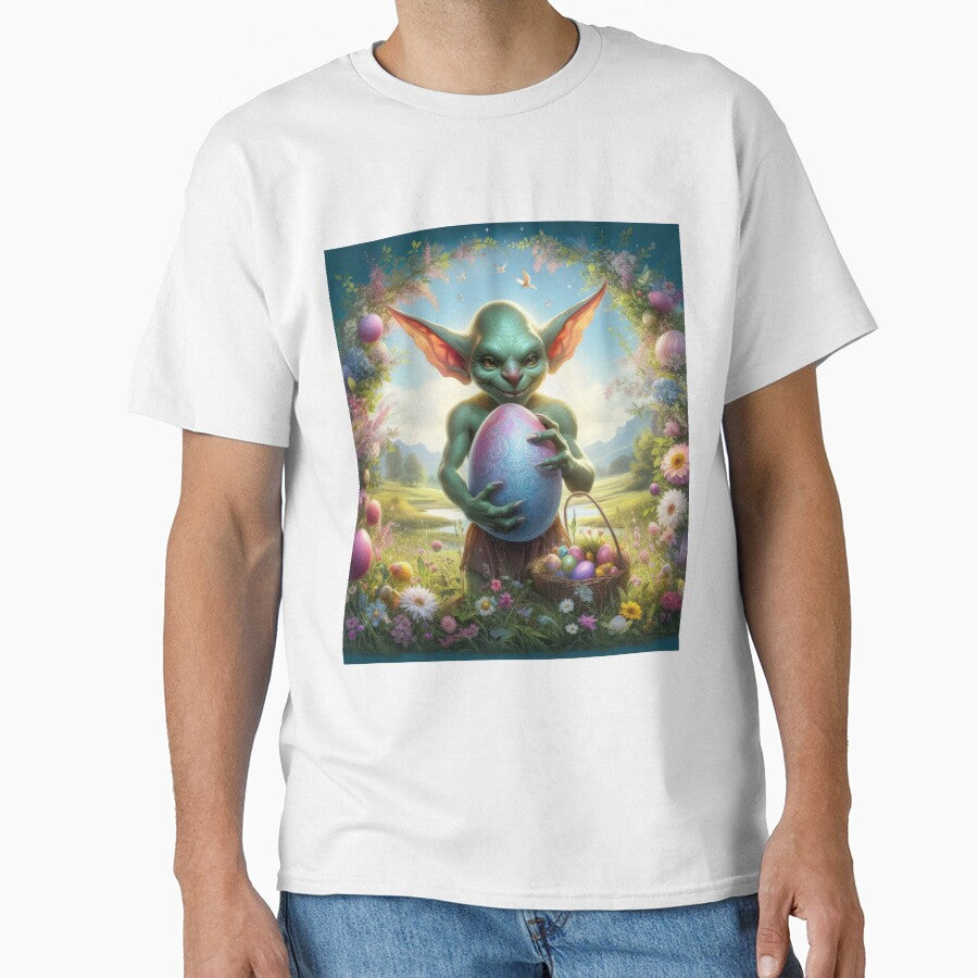 goblin with easter egg happy fantasy easter landscape by Expressions-Sel