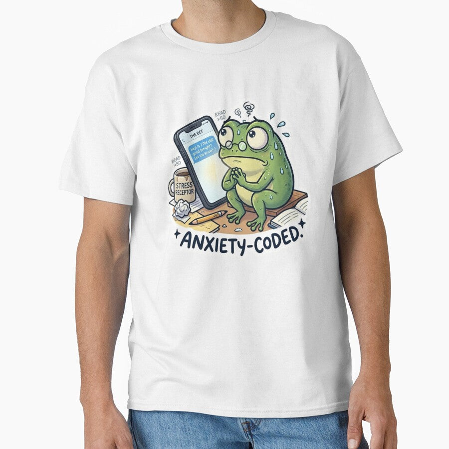 Anxiety Coded Frog by Softbear Atelier