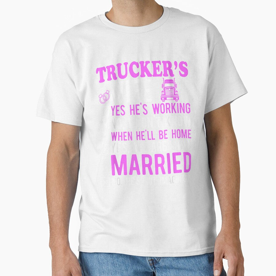 Trucker Wife Hus Truck Driver by patsa4
