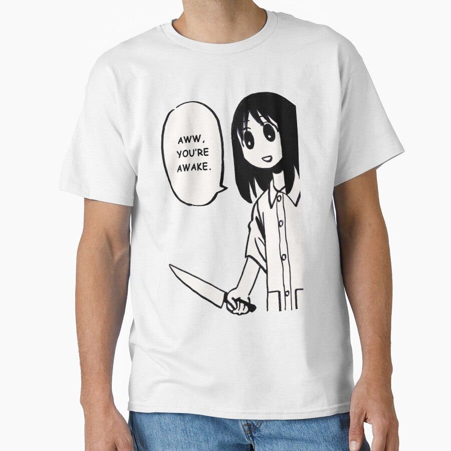 I redraw knife osaka manga panel / aww you're awake / funny azumanga daioh by RansRoom