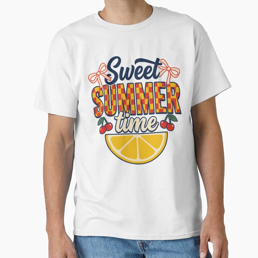 Cute Lemon Cherry Summer Time Girls Kids by KroghDs