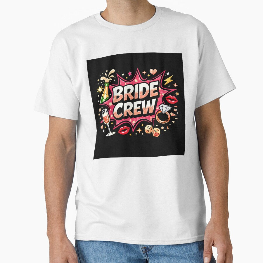 Bride Crew - Glitter Party JGA Design by PicParadiz