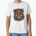 Tiger face art, colorful, tiger lovers by KAMESUN