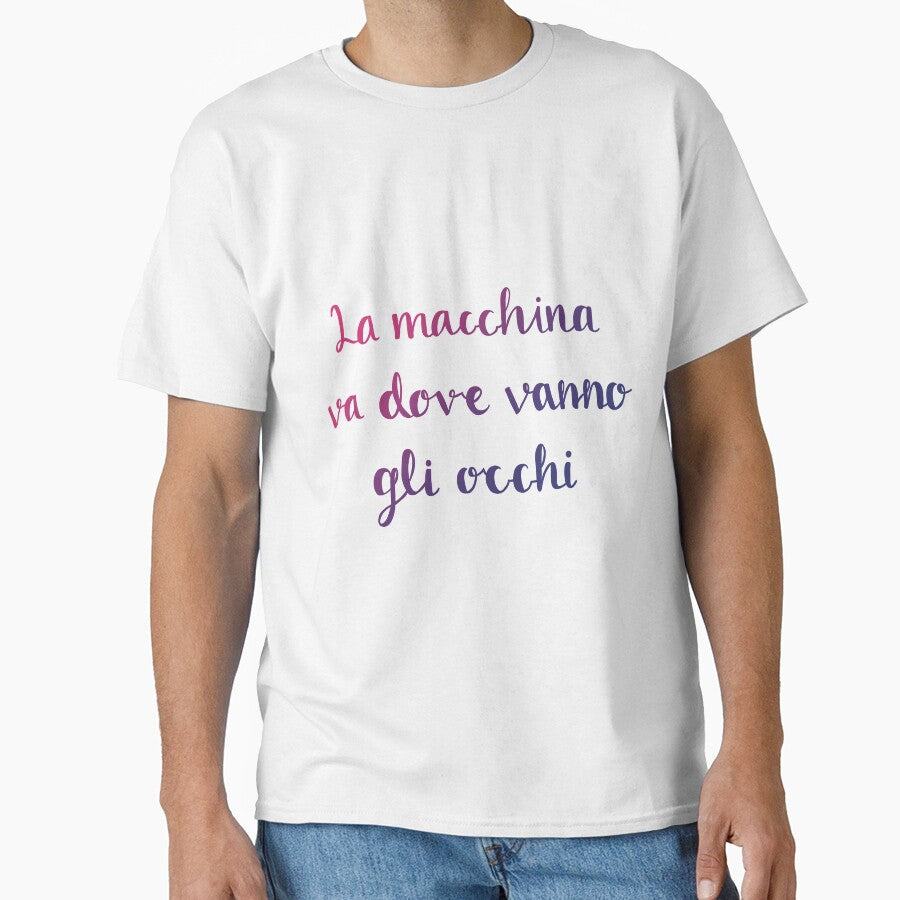 La Macchina Va Dove Vanno Gli Occhi (Gradient) by CreationsByMR