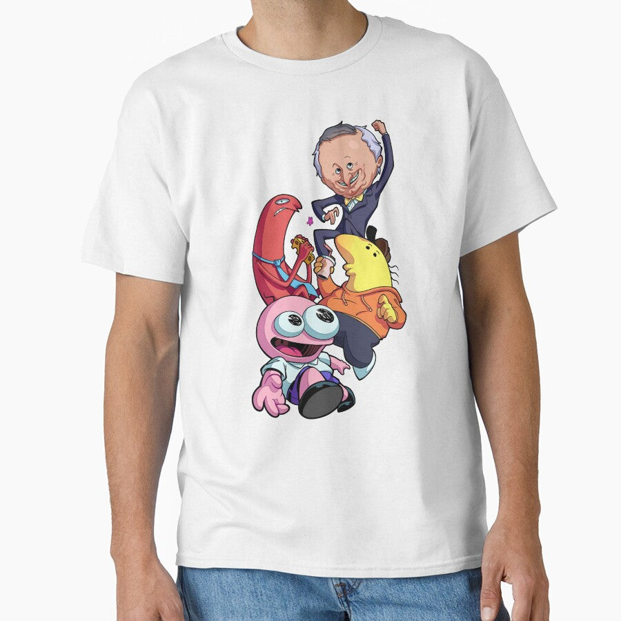 Smile Friends Cartoon Characters Funny by Revoleos