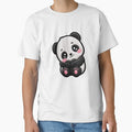 Peekaboo Panda Embroidery Patch | Cute Kawaii Chibi Panda by ColorSplash123