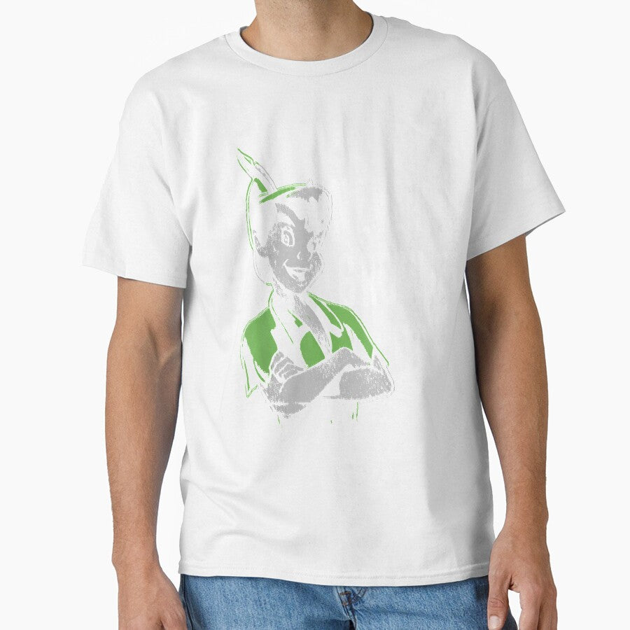 Peter Pan Never Grow Up Vintage Portrait by AidanWater