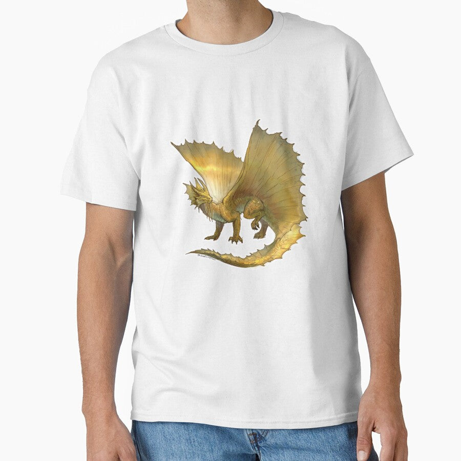 dnd gold dragon by chaoticcaprisun