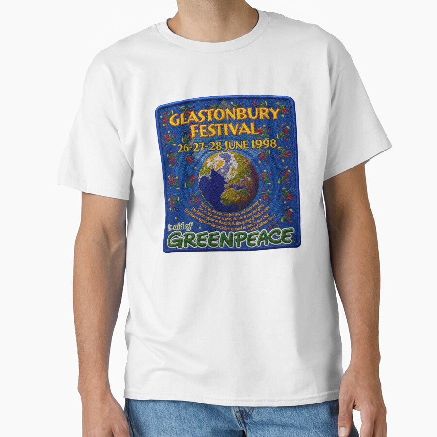 Glastonbury Festival 1998 - Embroidery style by DravensApparel
