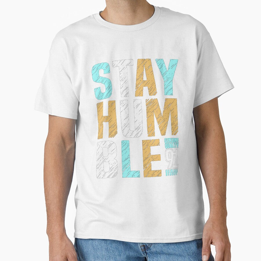 Stay-Humble-Typography-Design by Yassine Janane
