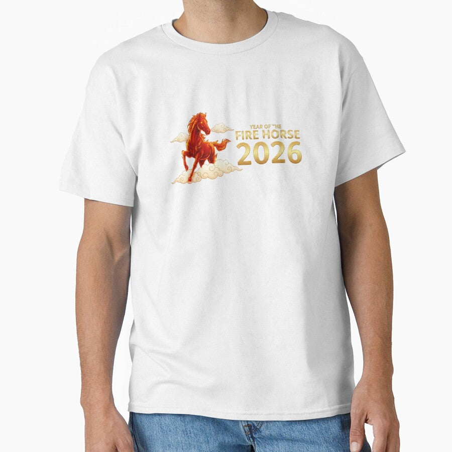 Year of the Fire Horse 2026 - Chinese Zodiac Art by Nastre