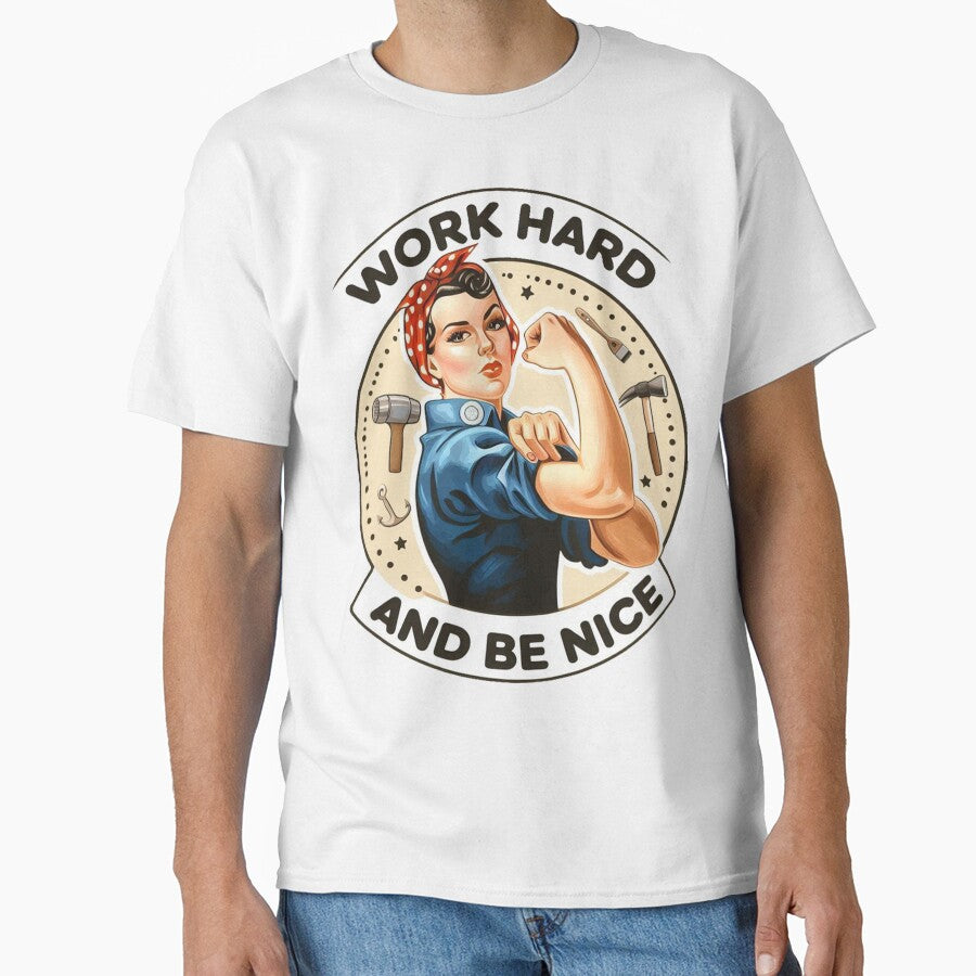 Work Hard And Be Nice by vectcd