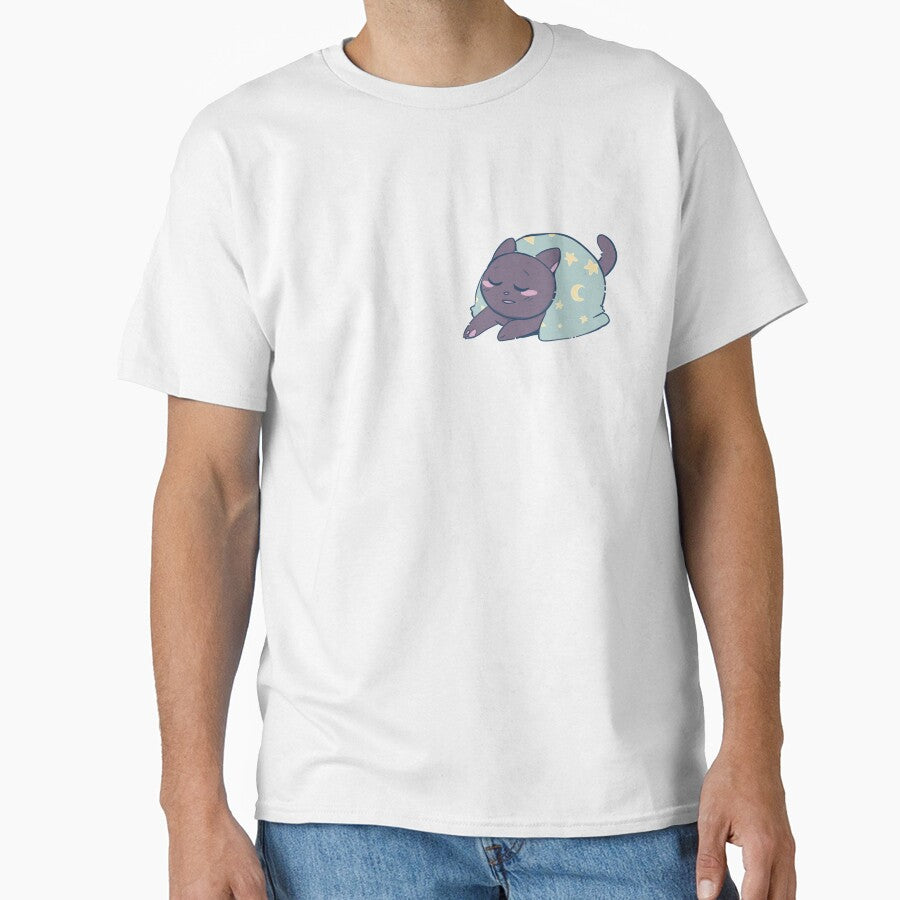 Sleeping cat pajamas sleeping baby cat by TheKittyDrew