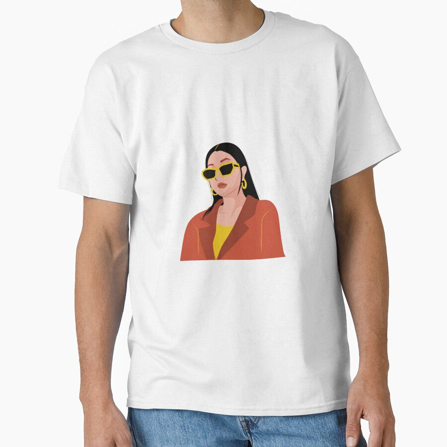 Strong women elegance red yellow and black by MobMarketdesign