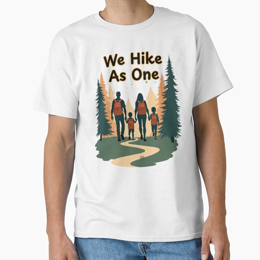 We Hike As One (Family Backpacking) by PerkzPrints
