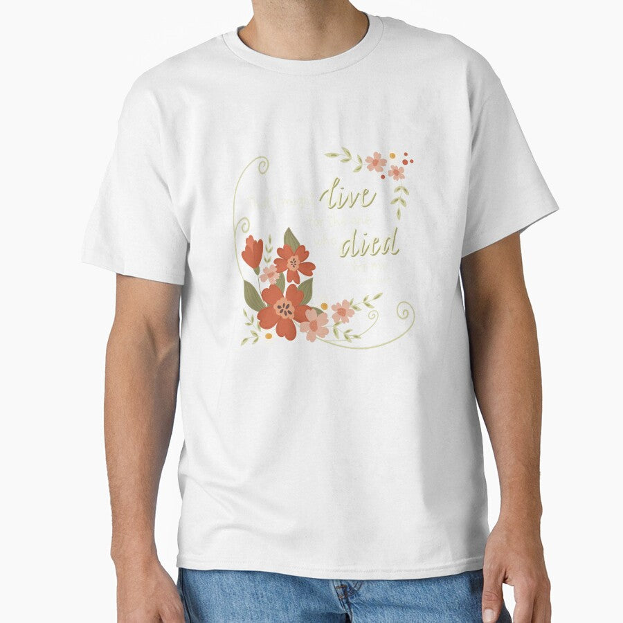 Then I might live -II Corinthians 5:15 by Willow & Grace Designs