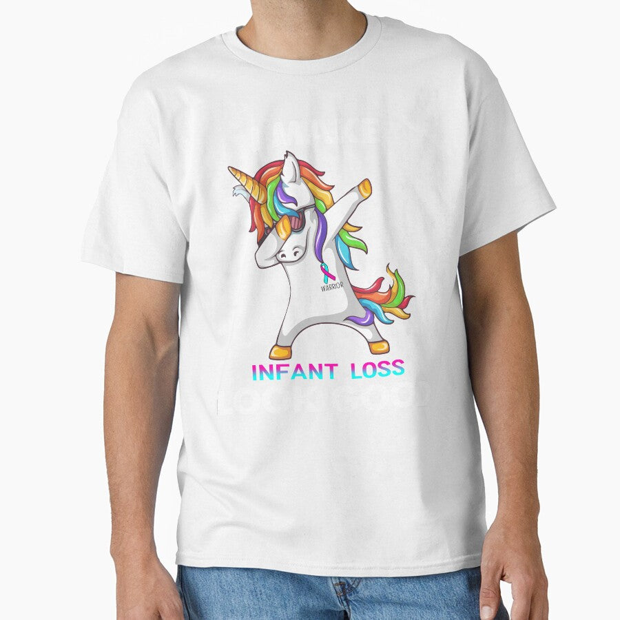 I Make Infant Loss Look Good Cute Unicorn Dabbing Infant Loss Warrior by heppenp
