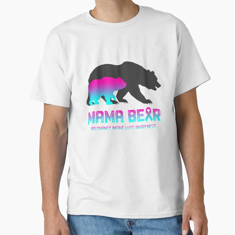 Pregnancy Infant Loss Awareness Mama Bear Support Pregnancy Infant Loss by Victormoratalla
