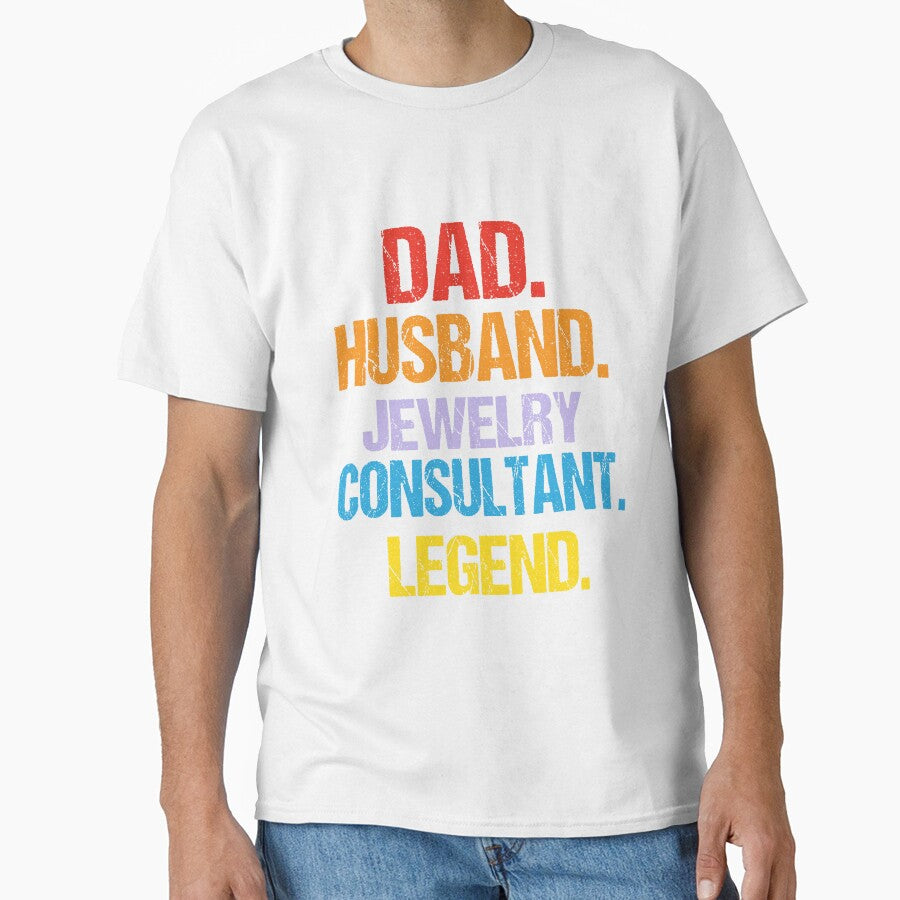 Jewelry Consultant Dad Husband Legend by ASSOUKI9