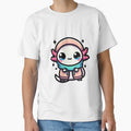Cozy Axolotl – Hoodie On, World Off by FalistY