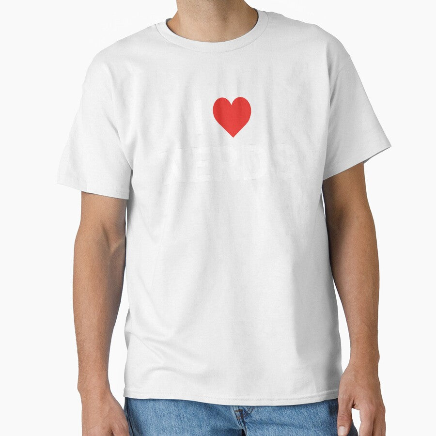 I Love Nerds – Funny Geek Humor Design by MadUX