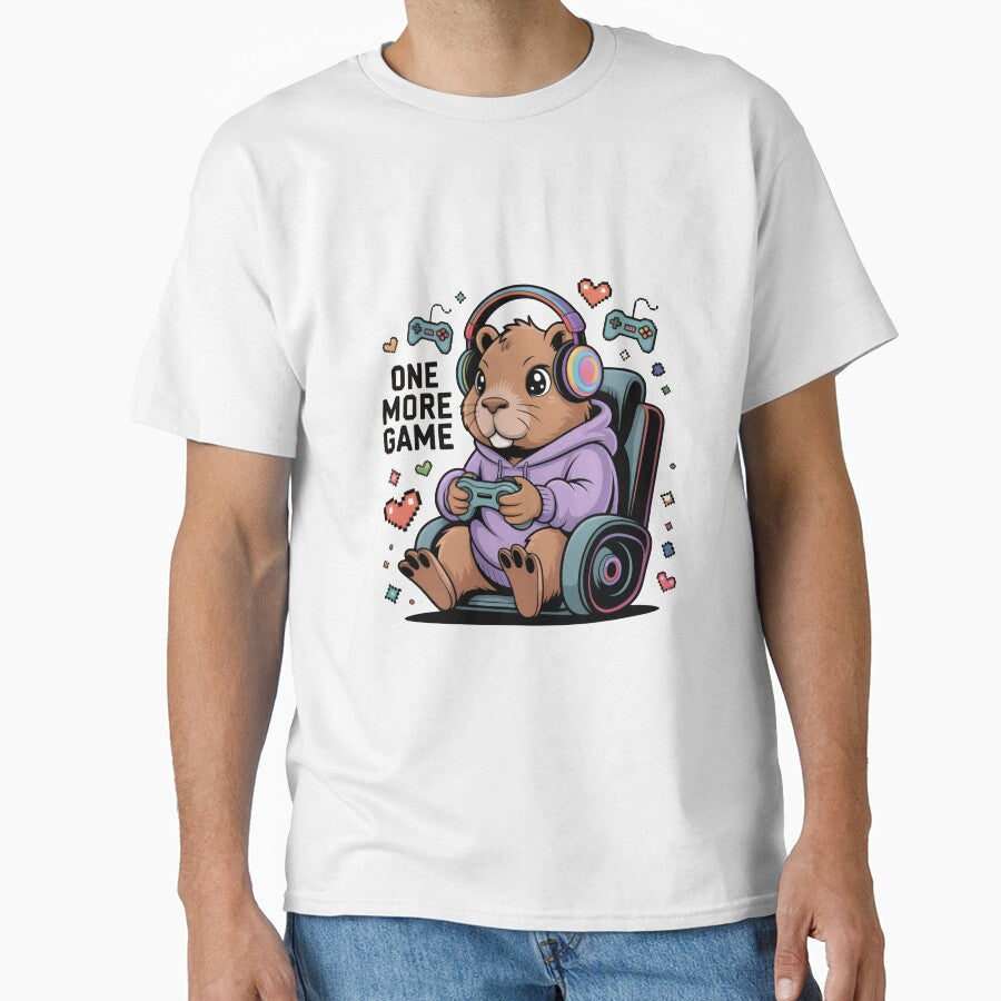 CAPYBARA GAMER - ONE MORE GAME by KISHNAY-FASHION